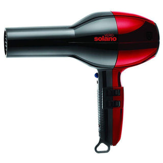 Solano Vero Rosso Professional Blow Dryer - Red/Black