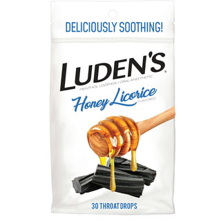 Luden's Throat Drops Honey Licorice