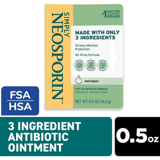 Neosporin Simply First Aid Antibiotic Ointment 0.5 Oz