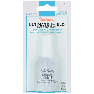 Sally Hansen Nail Treatment 45111 Ultimate Shield Base & Top Coat - 0.45 Fl Oz