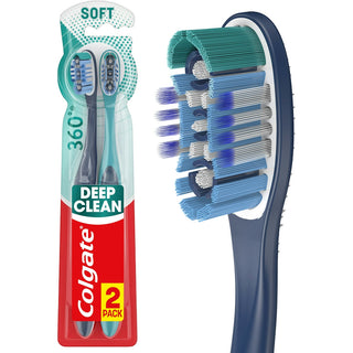 Colgate 360 Soft Whole Mouth Clean Value Pack Toothbrushes