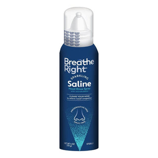 Breathe Right Sparkling Salane Nasal Rinse Spray