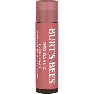Burt's Bees 100% Natural Origin Tinted Lip Balm, Red Dahlia With Shea Butter & Botanical Waxes, 1 Tube