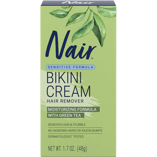 Nair Sensitive Formula Bikini Cream Hair Remover 1.7 Oz. Box