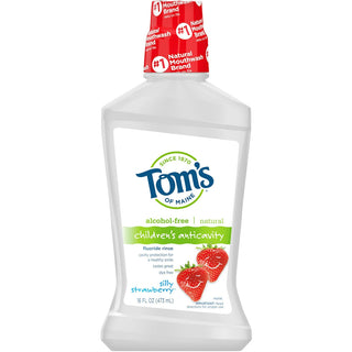Tom's of Maine Silly Strawberry Children's Fluoride Rinse - 16 Fl Oz