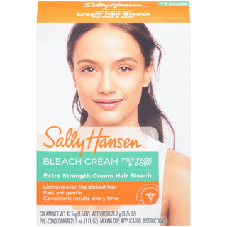 Sally Hansen Extra Strength Creme Hair Bleach For Face & Body Kit