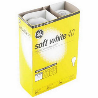GE Neral Purpose Bulbs, Soft White 40 Watts