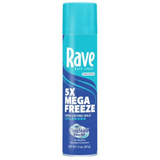 Rave 5x Freeze Ultimate Hold Unscented Hairspray 11 Oz. Can