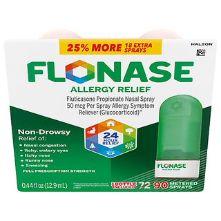 Flonase Allergy Relief Nasal Spray 90 Metered Sprays Exp 2023 #E31