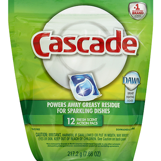 Cascade Dawn Fresh Scent Action Pacs Dishwasher Detergent 12 Ct Pouch