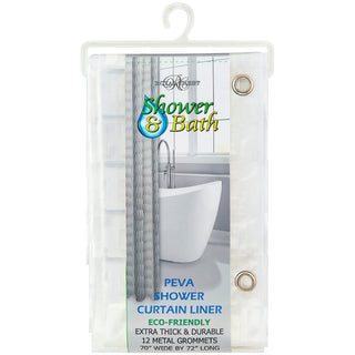 Royal Crest Shower Curtain Liner, Peva