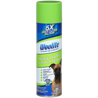 Woolite Carpet Foam Cleaner, Heavy Traffic, 22 Ounce