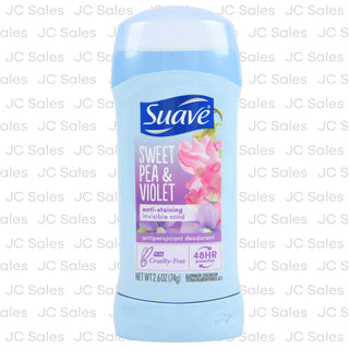 Suave Solid Antiperspirant Deodorant 2.6oz - Sweet Pea & Violet