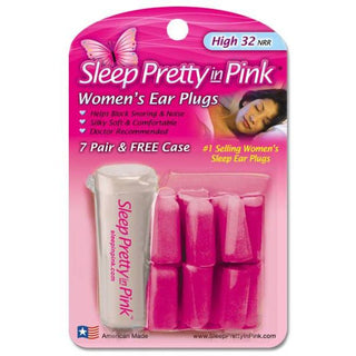 Sleep Pretty in Pink Ear Plugs