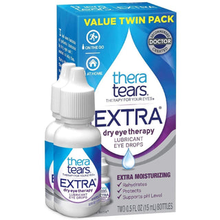 TheraTears Extra Dry Eye Drops, Twin Pack