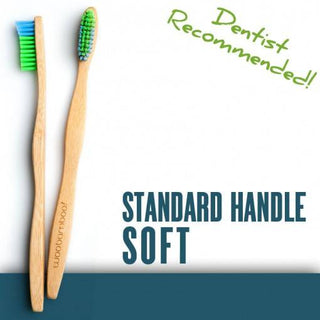 WooBamboo Toothbrush, Standard Handle, Soft