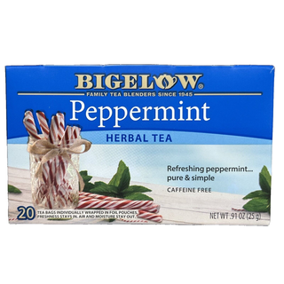 Bigelow Herbal Tea, Peppermint, Tea Bags