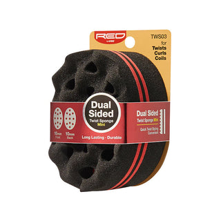 Kiss New York Red By TWS03 Dual Sided Twist Sponge Mini