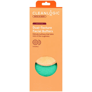 Cleanlogic Facial Buffers, Dual Texture