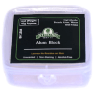 Stirling Soap Co Alum Block Travel Size 45g
