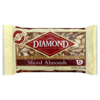 Diamond of California Sliced Almonds 6 Oz. Bag