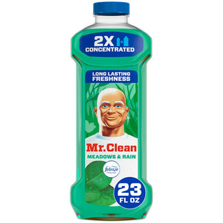 Mr. Clean All Purpose Cleaner, Cleaning Liquid, Meadows & Rain, 23oz