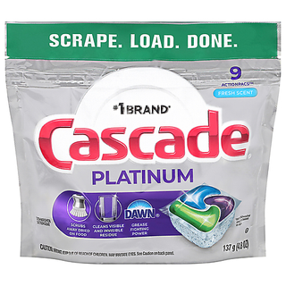 Cascade Action Pacs Fresh Scent Dishwasher Detergent