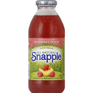 Snapple Juice Drink, Raspberry Peach 16 Oz