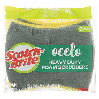 Scotch-Brite Ocelo Heavy Duty Foam Scrubbers