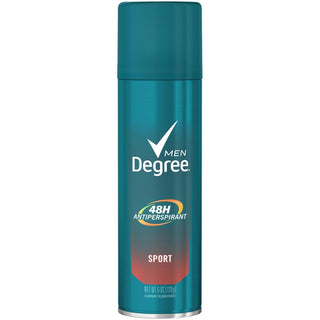 Degree Men Sport Aerosol Antiperspirant And Deodorant 6 Oz
