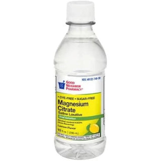 OneLax Magnesium Citrate Liquid LEMON 10 Fl Oz