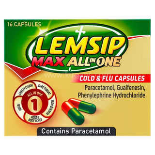 Lemsip Max All In One Cold & Flu Capsules