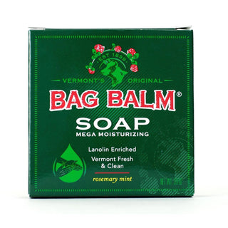 Bag Balm Mega Moisturizing Soap Rosemary Mint - 3.9 Oz Bar