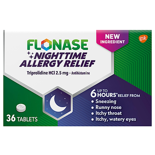 Flonase Allergy Relief, Nighttime, 2.5 Mg, Tablets