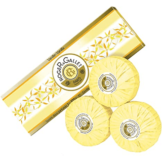 Roger & Gallet Vanilla Gentle Perfumed Soap Coffret, 3X100G