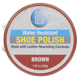 Shoe Gear Paste Polish Brown