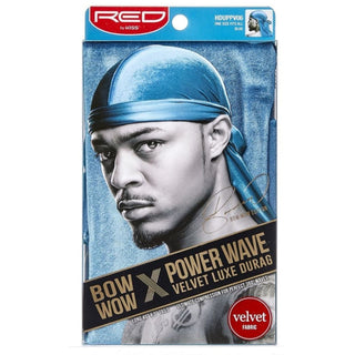 Kiss Cosmetics Red By Power Wave Velvet Luxe Durag – HDUPPV06 Blue