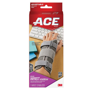 Ace Deluxe Wrist Brace, Left, 205276, One Size