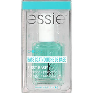 Essie First Base Adhesion + Protection Base Coat For Nail Polish, 0.46 Ounces