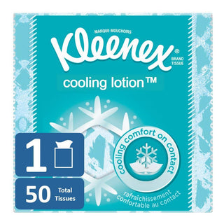 Kleenex Cool Touch Facial Tissues Unscented 2-Ply White
