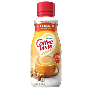 Coffee-Mate Nestle Hazelnut Liquid Creamer, 16 Fl Oz