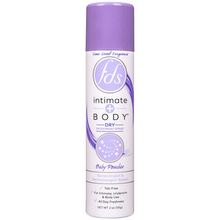 fds Feminine Deodorant Spray, Baby Powder 2 Oz