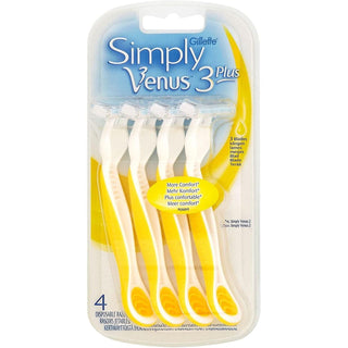 Gillette Venus Simply Disposable Razors X4
