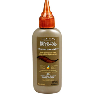 Clairol Professional Beautiful Collection Semi-permanent Hair Color, Light Golden Chestnut, 3 Ounce
