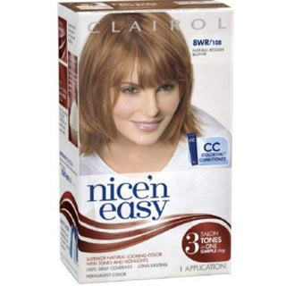 Nice N Easy Clairol Nice'n 8R Medium Reddish Blonde Permanent Hair Color