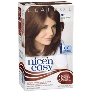 Nice N Easy N Permanent Hair Color 5R Natural Medium Auburn 1 Kit