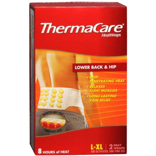 ThermaCare Unisex Advanced Back Pain Therapy Heatwraps L Xl Size