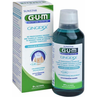 Gum Gingidex Bain De Bouche 0,06% Sans Alcool