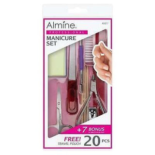 Mill's Beauty Supply Almine Professional Manicure Set, 20pc