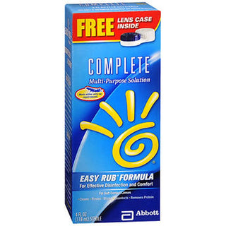 Complete Multi-Purpose Solution Easy Rub Formula For Soft Contact Lenses ( discontinued )